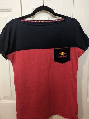 🦋5/25$ RedBull Wings Team Collection Black Tee with Red Accents